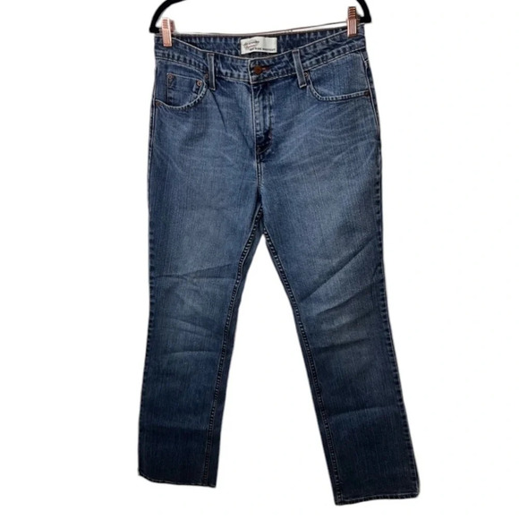 Leviโs Strauss signature mid rise boot cut jean sz 12 long excellent condition - Picture 2 of 5